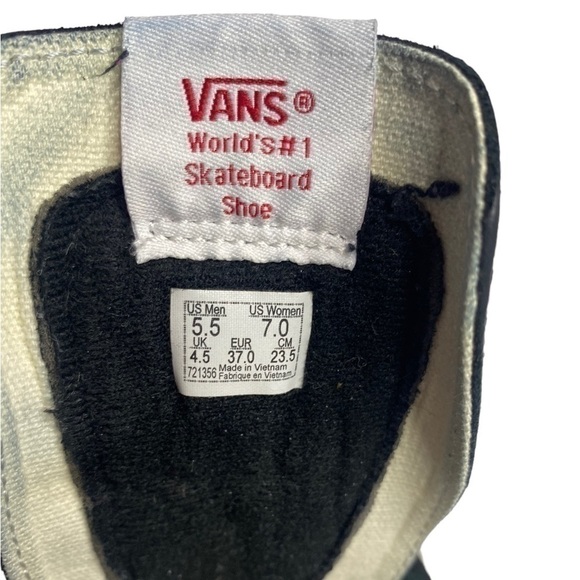 Vans old school Hightop sneakers size 5.5 men’s size 7 women’s - Picture 4 of 10